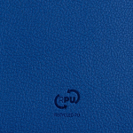 Carnet A5 en similicuir recyclé à couverture souple, pages blanches vue 2