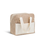 Sac isotherme à anses courtes, isolation en aluminium résistant 4 kg couleur beige Vue 1