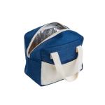 Sac isotherme à anses courtes, isolation en aluminium résistant 4 kg couleur bleu marine vue 2