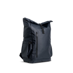 Sac à dos enroulable avec revêtement PU et poche ordinateur 15,6'' couleur noir Vue 1