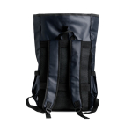 Sac à dos enroulable avec revêtement PU et poche ordinateur 15,6'' couleur noir vue 4