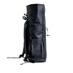 Sac à dos enroulable avec revêtement PU et poche ordinateur 15,6'' couleur noir vue 5