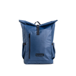 Sac à dos enroulable avec revêtement PU et poche ordinateur 15,6'' vue du logo imprimé