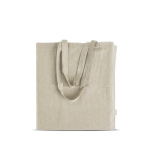 Sac en coton recyclé mélangé avec anses longues 150 g/m²