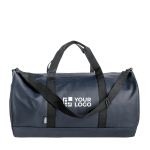 Sac de sport résistant avec revêtement en cuir synthétique vue avec impression