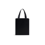 Sac en papier premium finition mate avec anses en tissu résistant 4 kg couleur noir vue 11