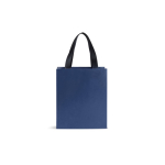 Sac en papier premium finition mate avec anses en tissu résistant 4 kg couleur bleu marine