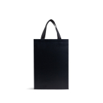 Sac en papier premium et mate avec anses en tissu résistantes 7 kg couleur noir vue 11