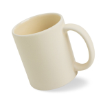 Tasse en céramique mate pour sublimation, intérieur brillant 325 ml couleur beige vue 2