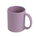 Tasse en céramique mate pour sublimation, intérieur brillant 325 ml couleur violet Vue 1