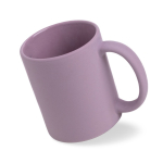 Tasse en céramique mate pour sublimation, intérieur brillant 325 ml couleur violet vue 2