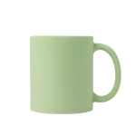 Tasse en céramique mate pour sublimation, intérieur brillant 325 ml couleur vert menthe