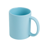 Tasse en céramique mate pour sublimation, intérieur brillant 325 ml couleur bleu ciel Vue 1