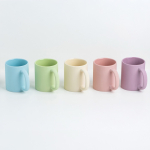 Tasse en céramique mate pour sublimation, intérieur brillant 325 ml Vue 1