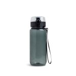 Gourde réutilisable 700 ml avec bouchon rabat et fermeture antifuite couleur noir vue 11