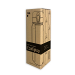 Gourde réutilisable 700 ml avec bouchon rabat et fermeture antifuite vue en boîte