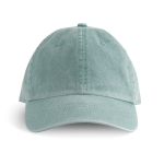 Casquette vintage non structurée à 6 panneaux en coton 250 g/m² couleur vert menthe Vue 1