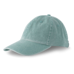 Casquette vintage non structurée à 6 panneaux en coton 250 g/m² couleur vert menthe vue 2