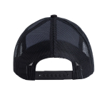 Casquette trucker à 5 panneaux avec fermeture snapback 250 g/m² couleur noir vue détaillée 2