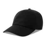 Casquette écologique souple à 5 panneaux avec visière ReTraze® couleur noir vue 11