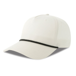 Casquette de baseball 5 panneaux avec cordon et fermeture snapback