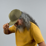 Casquette 5 panneaux non structurée et recyclée ReTraze® vue 3