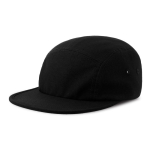 Casquette camper 5 panneaux non structurée et visière souple ReTraze® couleur noir vue 11