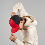 Casquette trucker écologique à 5 panneaux avec protection UPF 50 vue 4