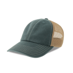 Casquette trucker 6 panneaux avec mesh et fermeture velcro couleur bleu marine