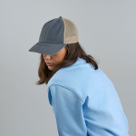 Casquette trucker 6 panneaux avec mesh et fermeture velcro vue 3