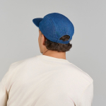 Casquette style camper 5 panneaux non structurée à visière plate vue 5