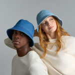 Bob en denim de coton recyclé teint avec DyStar® vue d'ambiance