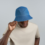 Bob en denim de coton recyclé teint avec DyStar® Vue 1