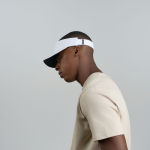 Visière légère avec bande élastique ajustable et tissu DryTech Vue 1