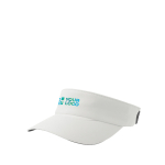 Visière légère avec bande élastique ajustable et tissu DryTech vue avec impression