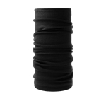 Cache-cou thermorégulateur en laine mérinos recyclée couleur noir vue 11