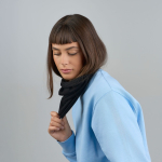 Cache-cou thermorégulateur en laine mérinos recyclée vue 2