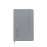 Cahier grand format à fermeture élastique Moleskine, pages lignées avec zone d'impression