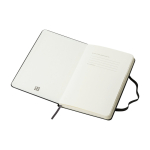 Carnet Moleskine Classic rigide format moyen, pages lignées couleur noir deuxième vue