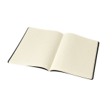 Carnet Moleskine Cahier Journal à coins arrondis, pages lignées couleur noir cinquième vue