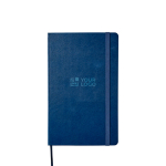 Carnet Moleskine Classic pages blanches, mention« en cas de perte » avec zone d'impression