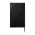 Carnet Moleskine Classic à couverture souple, pages blanches couleur noir deuxième vue arrière
