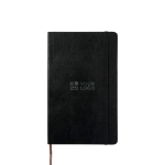 Carnet Moleskine Classic à couverture souple, pages blanches avec zone d'impression
