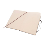 Grand carnet Moleskine Classic à couverture rigide, pages à points couleur noir quatrième vue