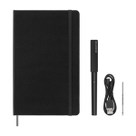 Set d’écriture Moleskine Smart qui numérise du papier à l’écran couleur noir