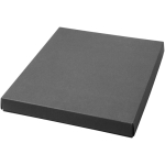 Coffret carnet rigide avec stylo à encre noire assorti couleur noir deuxième vue avec boîte