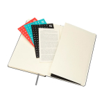 Agenda hebdomadaire rigide Moleskine 12 mois, en papier effet cuir couleur noir