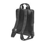 Sacoche verticale élégante pour appareils Moleskine Classic 15” couleur noir deuxième vue arrière