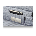 Sac à dos urbain à plusieurs compartiments Moleskine Classic 15'' couleur noir vue détail 2