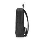 Sac à dos urbain à plusieurs compartiments Moleskine Classic 15'' couleur noir vue latérale